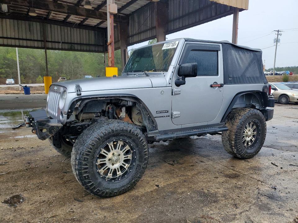 JEEP WRANGLER S 2014 with VIN 1C4AJWAG8EL158012 - Photo from auction