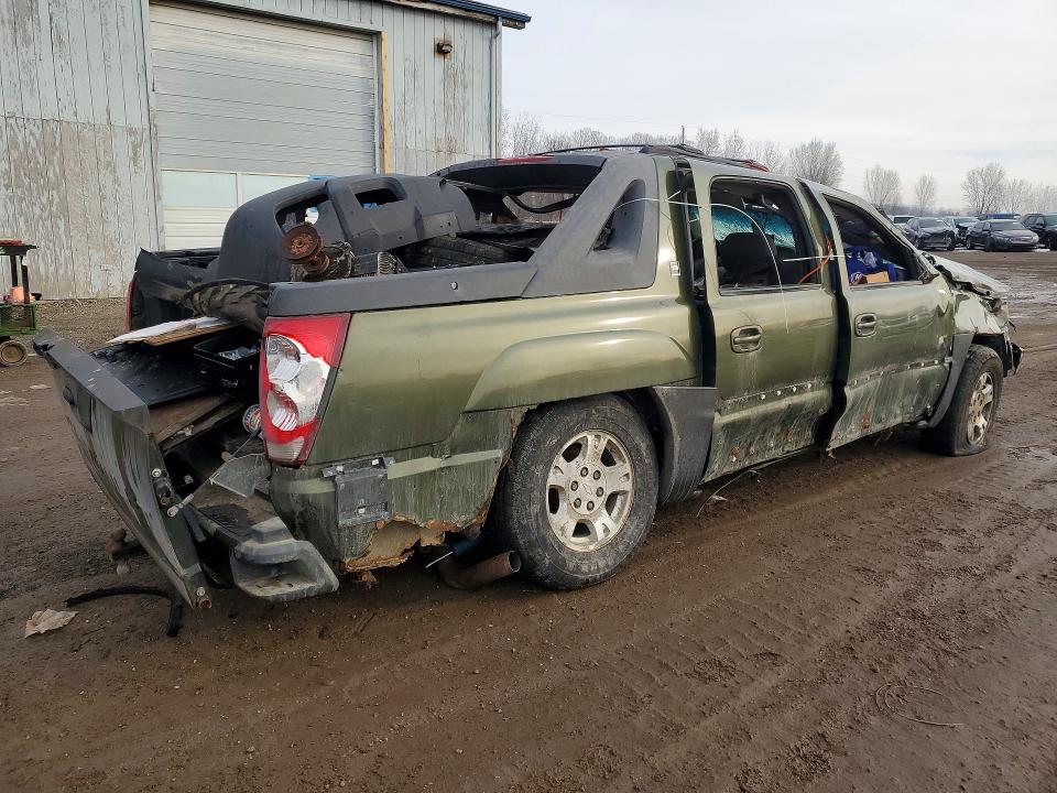 Photo 3 from auction – 2003 CHEVROLET AVALANCHE with VIN 3GNEK13TX3G179781