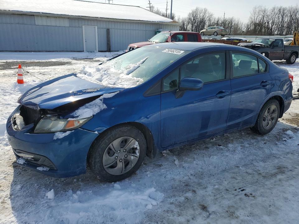 HONDA CIVIC 2014 with VIN 19XFB2F53EE240242 - Photo from auction