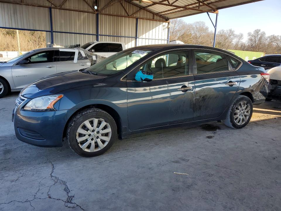 NISSAN SENTRA S 2015 with VIN 3N1AB7AP8FL685043 - Photo from auction