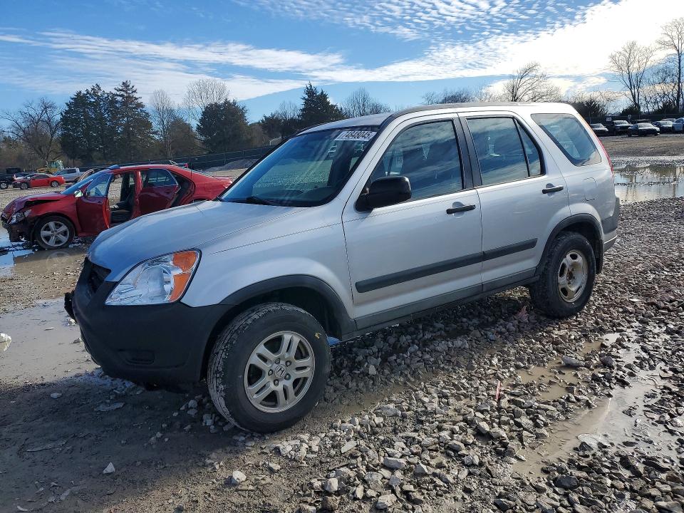 HONDA CR-V LX 2004 with VIN SHSRD68474U203649 - Photo from auction