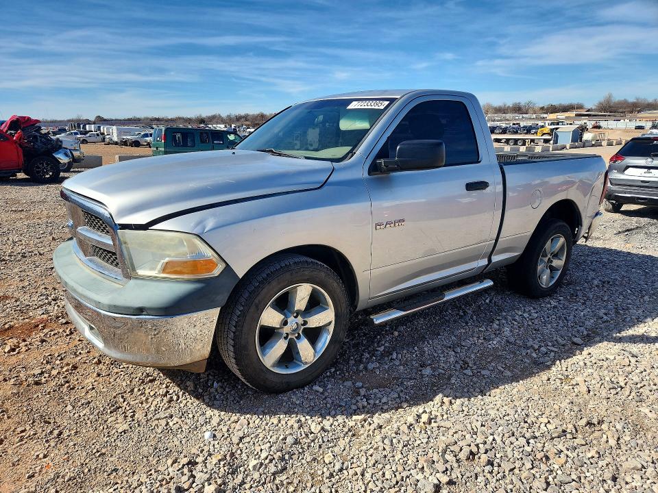 DODGE RAM 1500 2010 with VIN 3D7JB1EKXAG107364 - Photo from auction