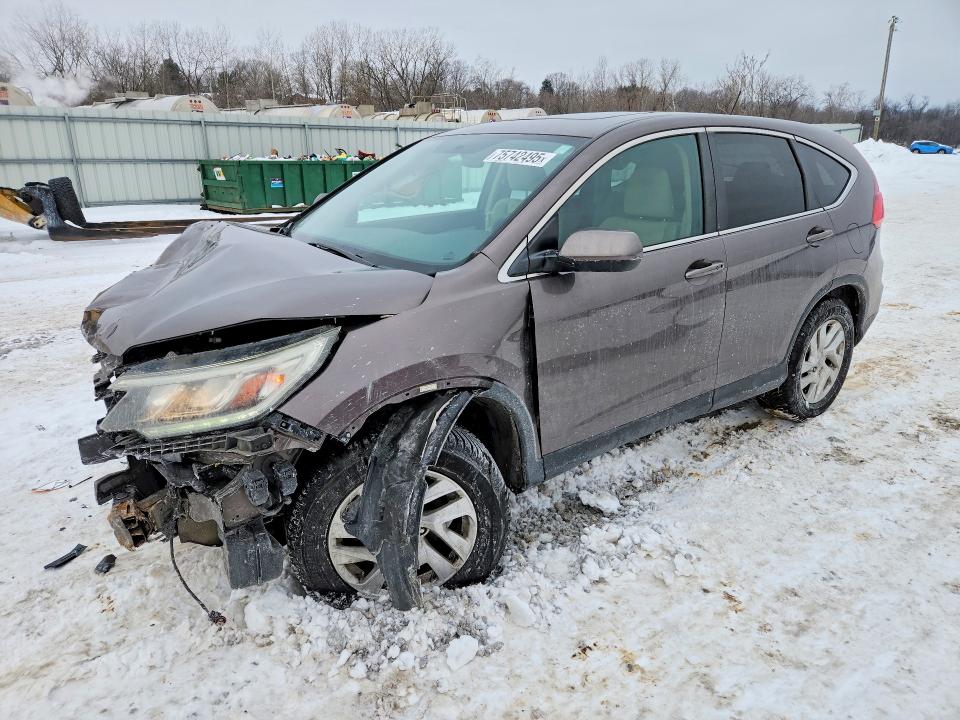 HONDA CR-V EX 2015 with VIN 2HKRM4H52FH650768 - Photo from auction