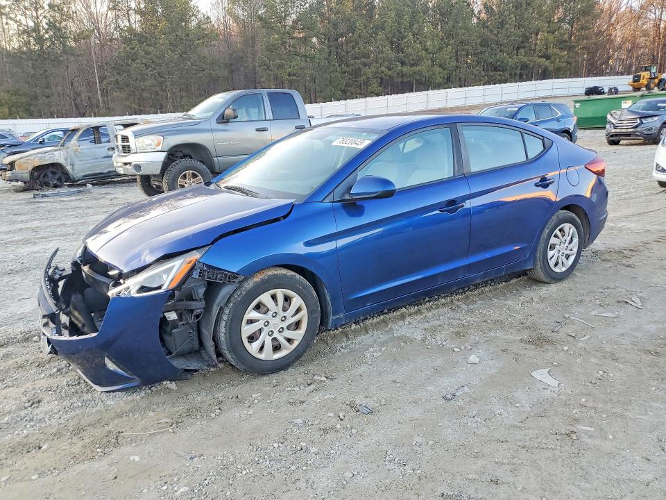 HYUNDAI ELANTRA SE 2019 with VIN 5NPD74LF3KH457590 - Photo from auction