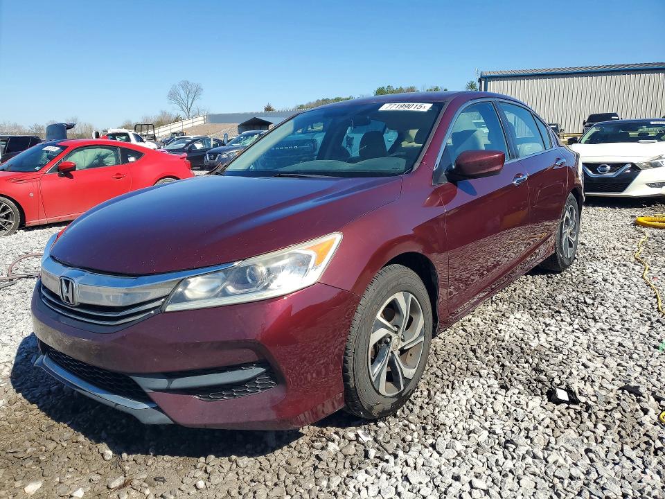 HONDA ACCORD LX 2017 with VIN 1HGCR2F38HA200907 - Photo from auction