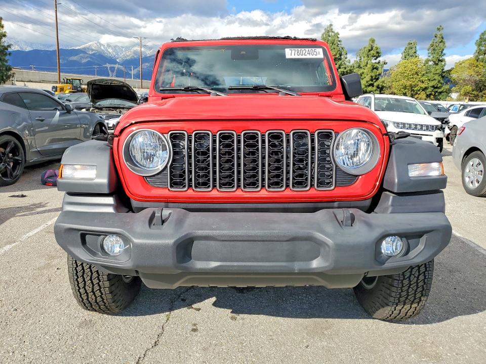 Photo 5 from auction – 2025 JEEP WRANGLER with VIN 1C4PJXDN2SW511512