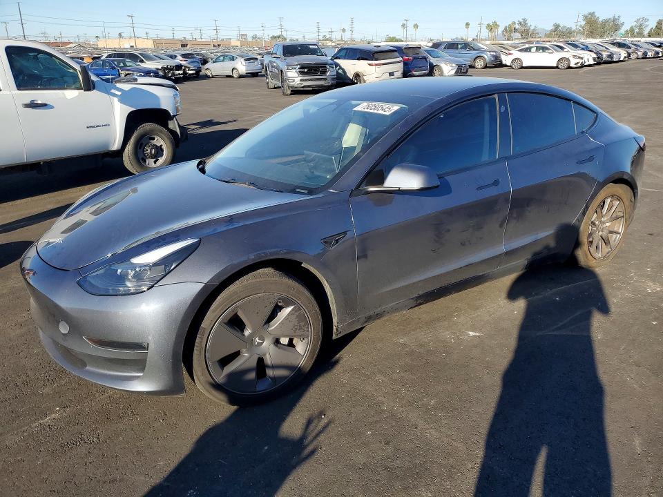TESLA MODEL 3 2023 with VIN 5YJ3E1EA9PF516262 - Photo from auction