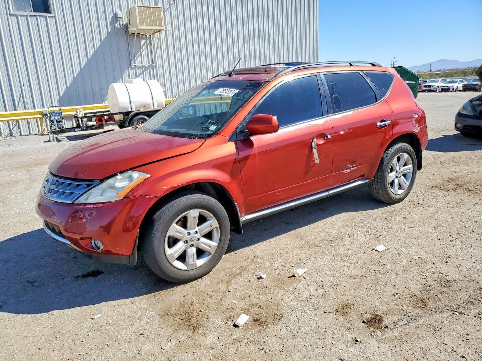 NISSAN MURANO 2007 with VIN JN8AZ08W97W644417 - Photo from auction