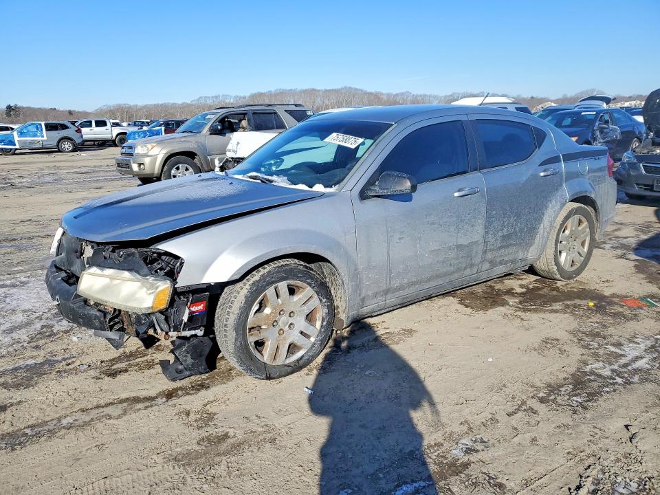 DODGE AVENGER SE 2013 with VIN 1C3CDZAB9DN571666 - Photo from auction