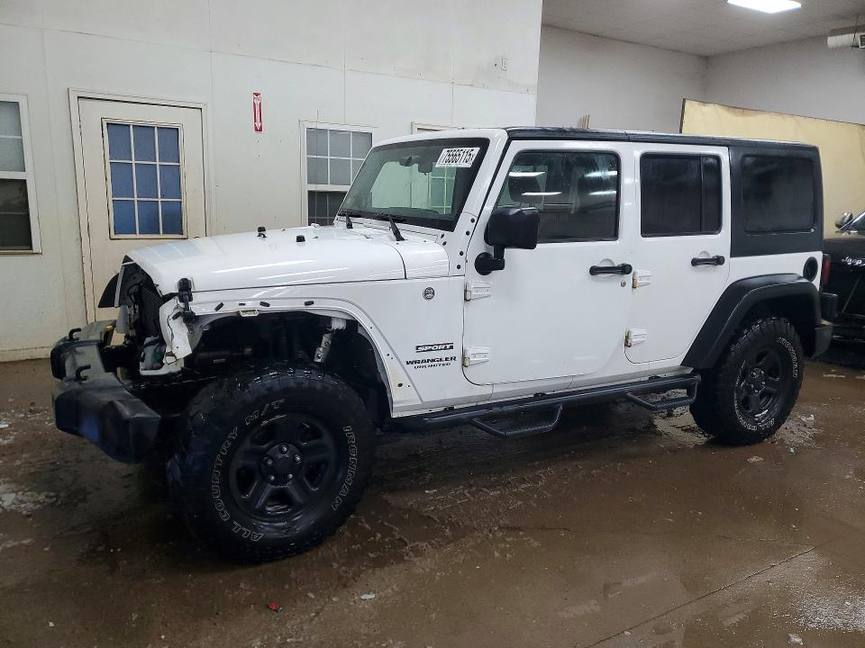 Снимка 1 от търг – 2016 JEEP WRANGLER UNLIMITED с VIN 1C4BJWDG0GL196370