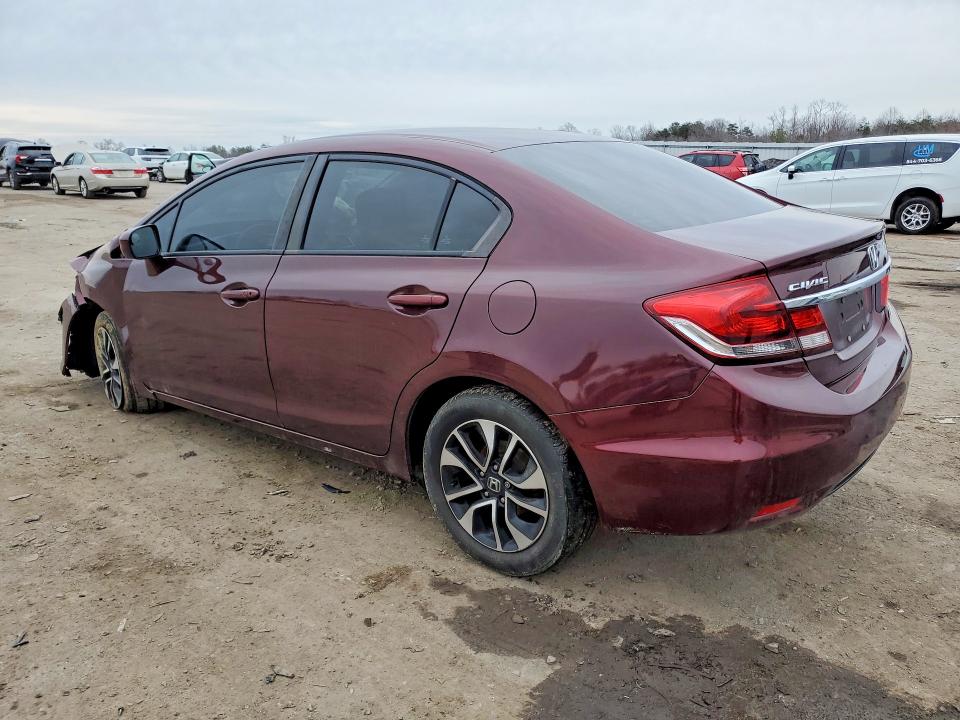 Photo 2 from auction – 2015 HONDA CIVIC with VIN 19XFB2F82FE043901