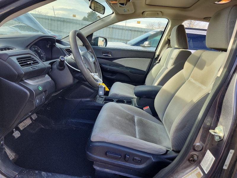 Photo 7 from auction – 2015 HONDA CR-V EX with VIN 5J6RM4H54FL007568