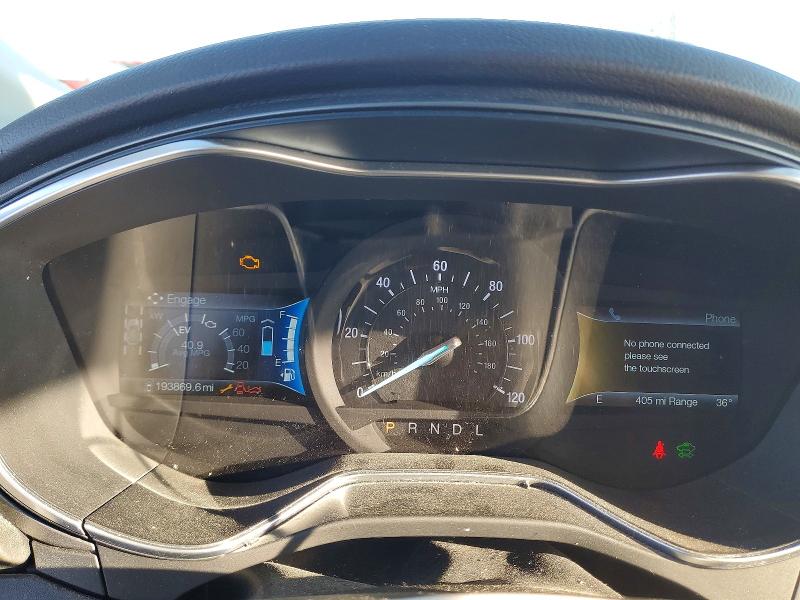 Photo 9 from auction – 2016 FORD FUSION TIT with VIN 3FA6P0SU5GR169078