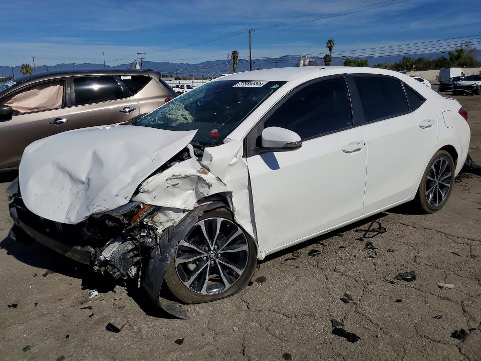 TOYOTA COROLLA 2019 with VIN 5YFBURHEXKP896334 - Photo from auction