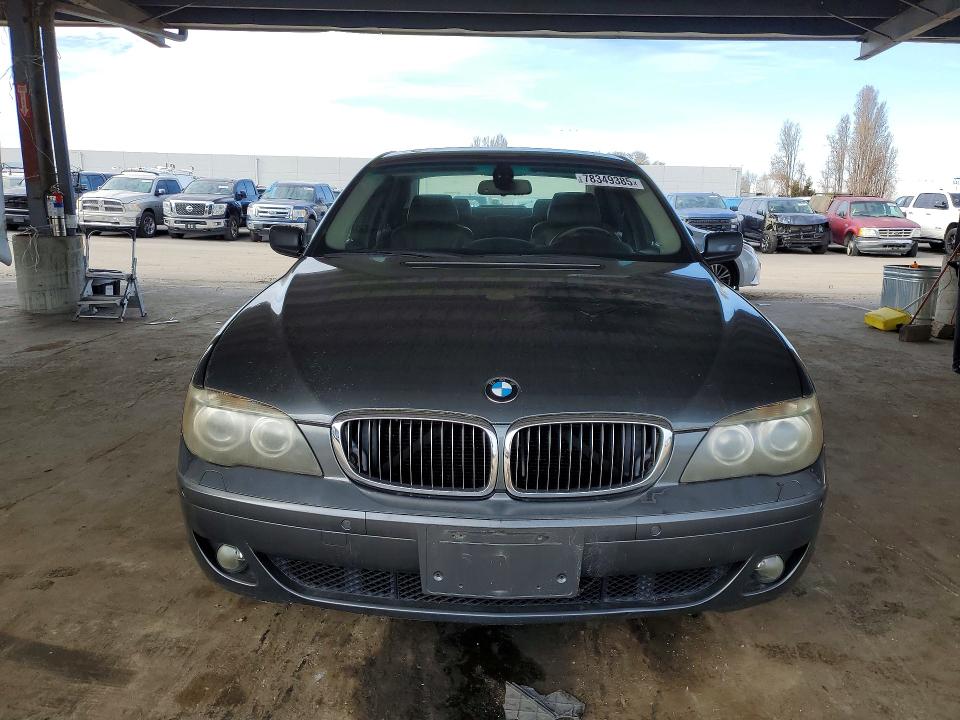 Photo 5 from auction – 2008 BMW 750 with VIN WBAHN83548DT81248