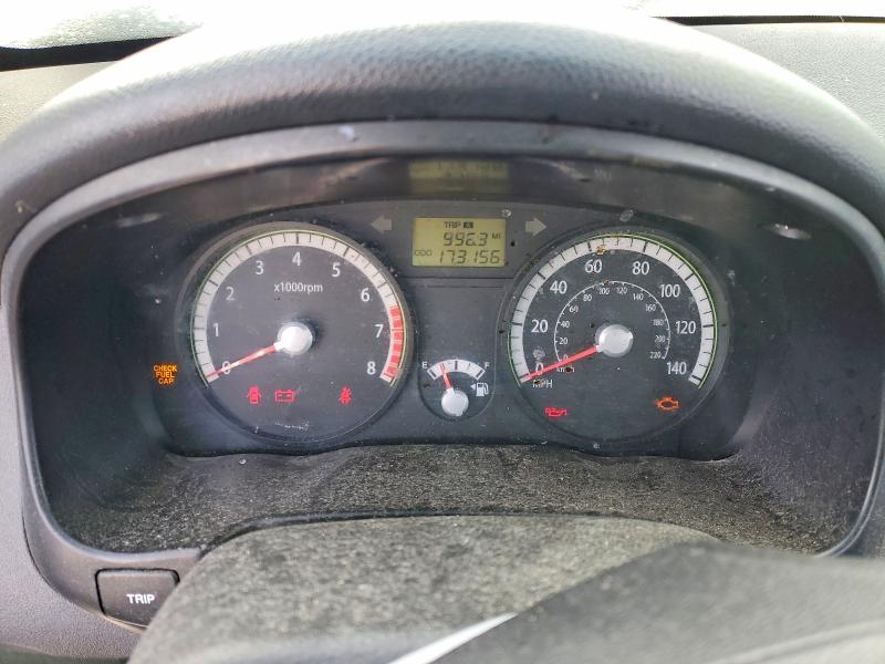 Photo 9 from auction – 2009 KIA RIO BASE with VIN KNADE223X96482375