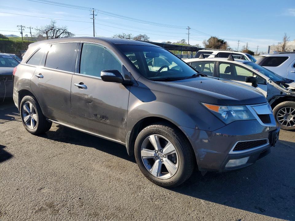 Photo 4 from auction – 2012 ACURA MDX TECHNO with VIN 2HNYD2H30CH523000