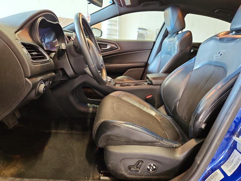 Photo 7 from auction – 2016 CHRYSLER 200 S with VIN 1C3CCCBB6GN123923