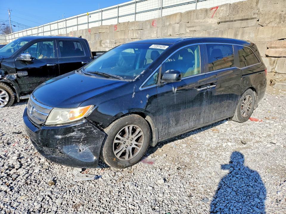 HONDA ODYSSEY 2012 with VIN 5FNRL5H62CB090777 - Photo from auction