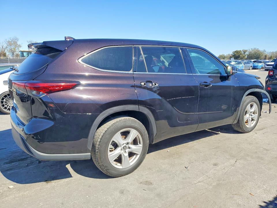 Photo 3 from auction – 2021 TOYOTA HIGHLANDER with VIN 5TDCZRAH2MS088094