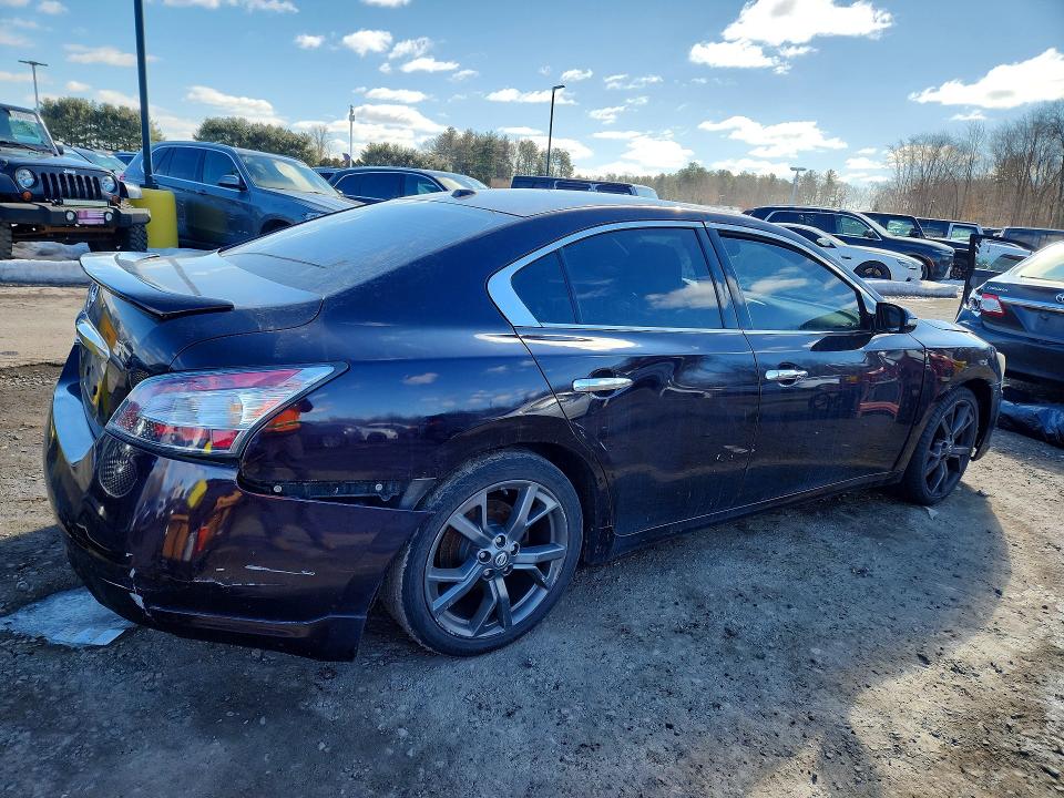 Photo 3 from auction – 2014 NISSAN MAXIMA S with VIN 1N4AA5AP2EC487417