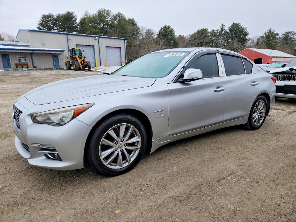 INFINITI Q50 2014 with VIN JN1BV7AR4EM692993 - Photo from auction