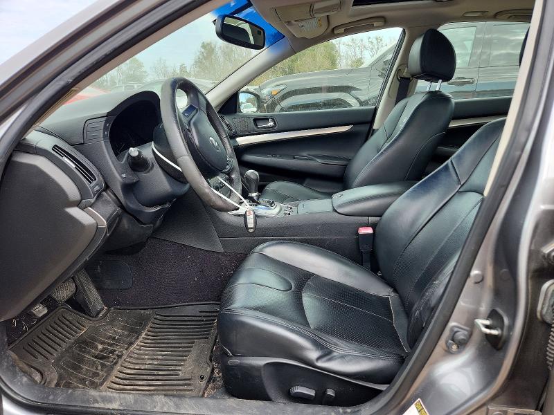 Photo 7 from auction – 2011 INFINITY G25 with VIN JN1DV6AR1BM653423