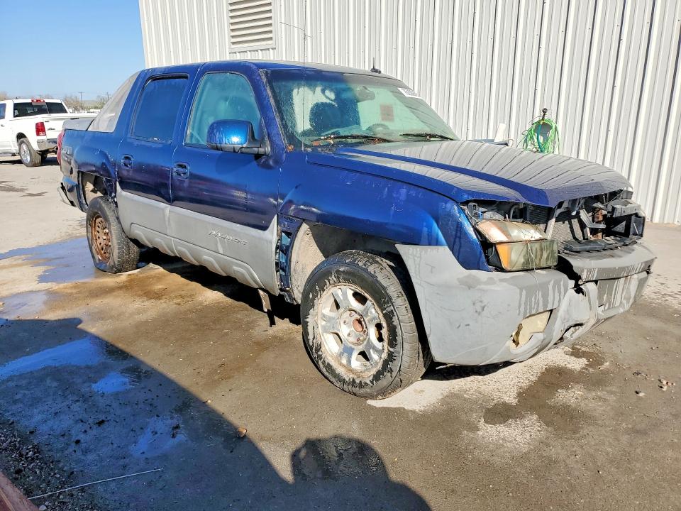 Photo 4 from auction – 2002 CHEVROLET AVALANCHE with VIN 3GNEK13TX2G332562