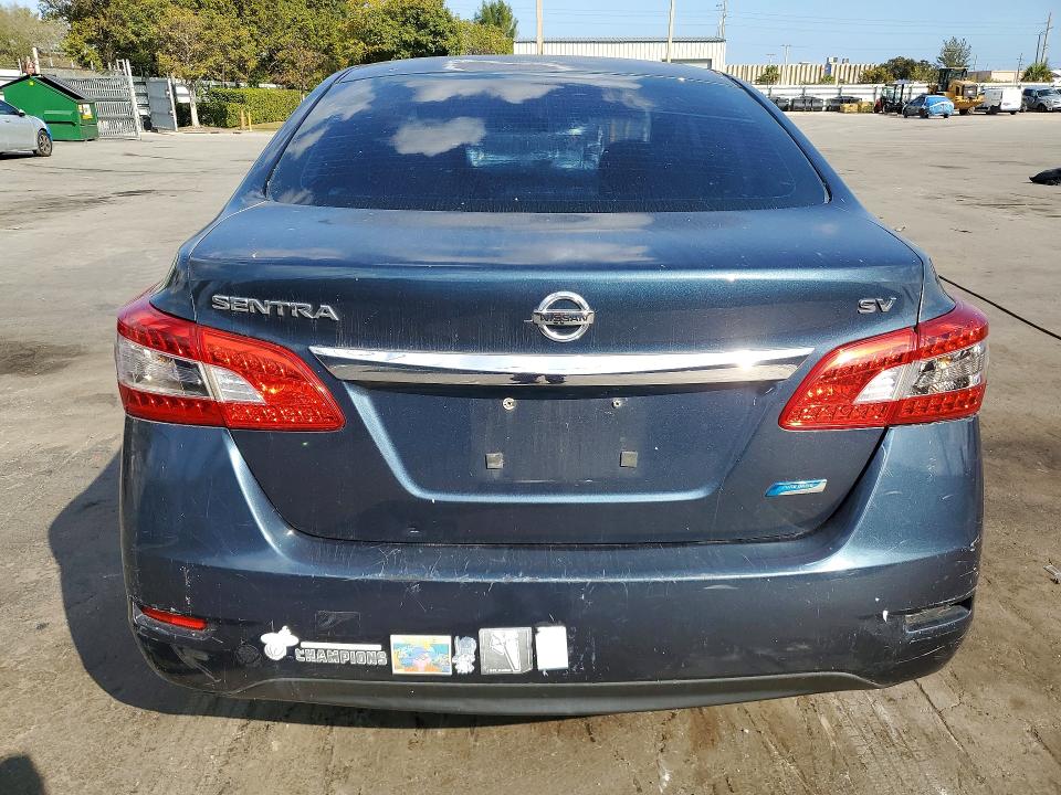Photo 6 from auction – 2014 NISSAN SENTRA with VIN 1N4AB7AP6EN852176