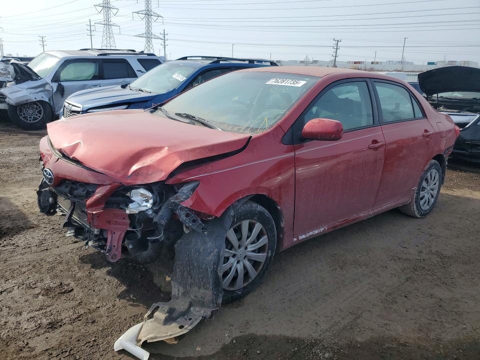 TOYOTA COROLLA 2012 with VIN 2T1BU4EE9CC834870 - Photo from auction
