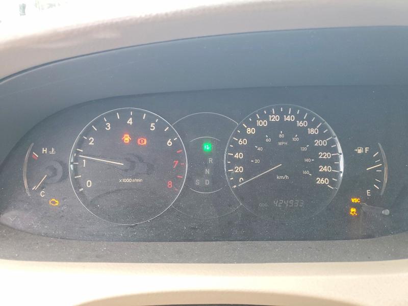 Photo 9 from auction – 2006 TOYOTA AVALON with VIN 4T1BK36B76U093920