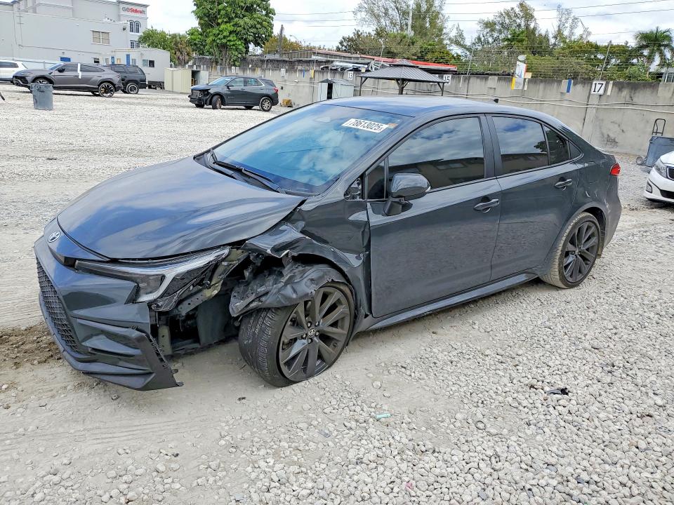 TOYOTA COROLLA 2025 with VIN 5YFS4MCE9SP241897 - Photo from auction