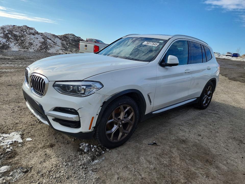 BMW X3 SDRIVE3 2021 с VIN 5UXTY3C08M9E86904 - Фото с аукциона