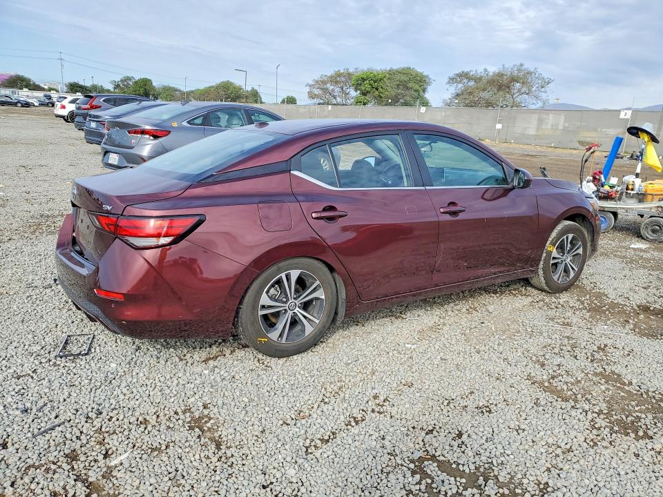 Photo 3 from auction – 2022 NISSAN SENTRA with VIN 3N1AB8CV7NY256883