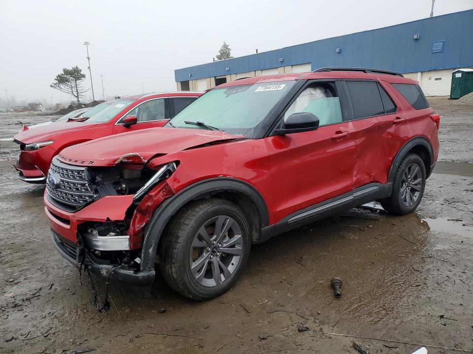 FORD EXPLORER 2024 with VIN 1FMSK8DH5RGA18253 - Photo from auction