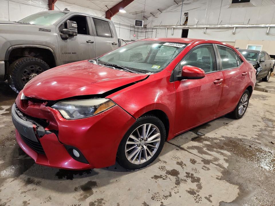 TOYOTA COROLLA 2014 with VIN 2T1BURHE5EC062296 - Photo from auction