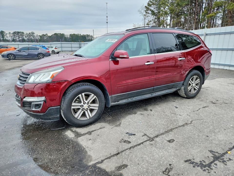 CHEVROLET TRAVERSE 2017 with VIN 1GNKRHKD8HJ148262 - Photo from auction