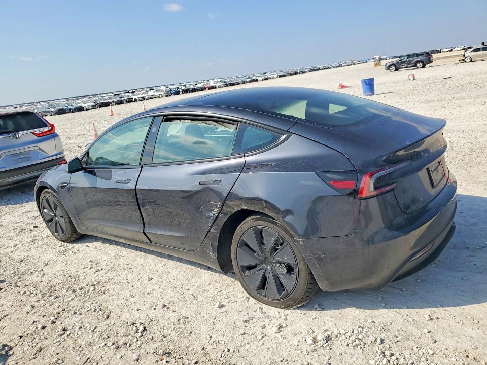 Photo 2 from auction – 2025 TESLA MODEL 3 with VIN 5YJ3E1EA7SF926647