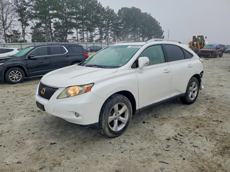 LEXUS RX 2010 with VIN JTJBK1BAXA2009550 - Photo from auction