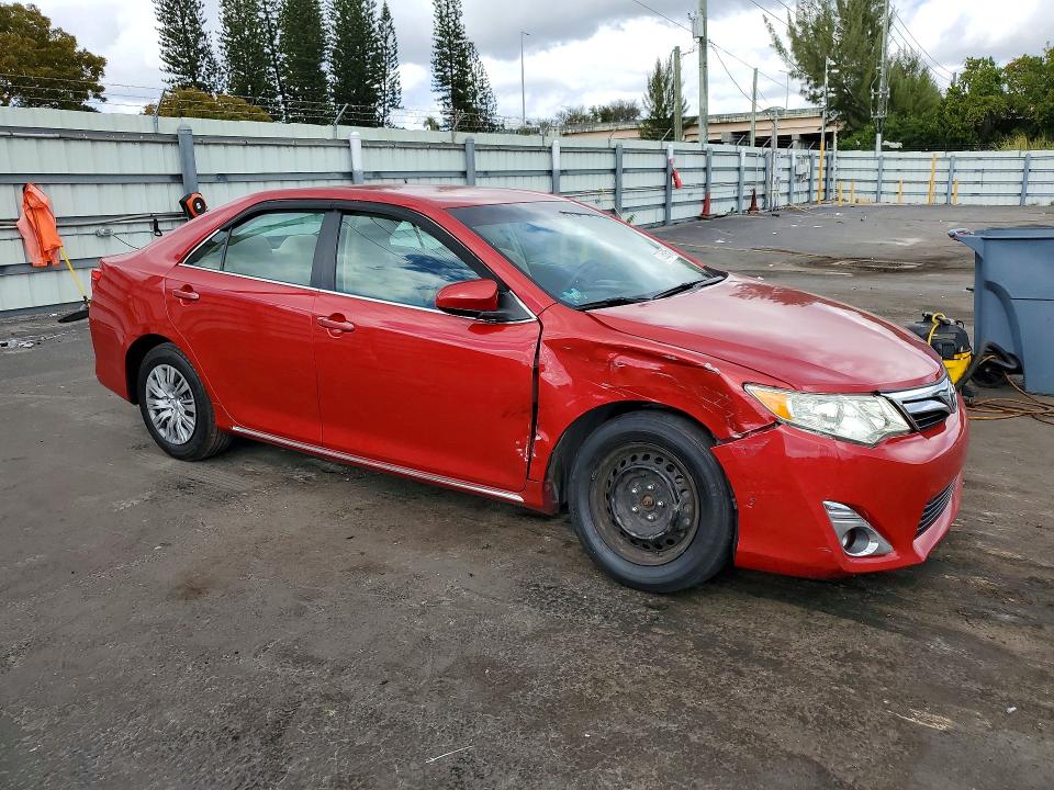 Photo 4 from auction – 2012 TOYOTA CAMRY BASE with VIN 4T4BF1FK8CR163354