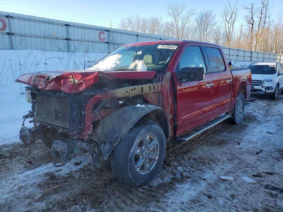 FORD F150 2022 with VIN 1FTFW1E50NKD64014 - Photo from auction