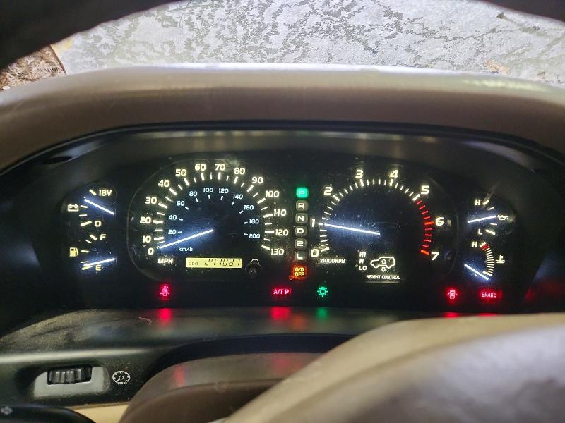 Photo 9 from auction – 1999 LEXUS LX 470 with VIN JT6HT00W0X0060859