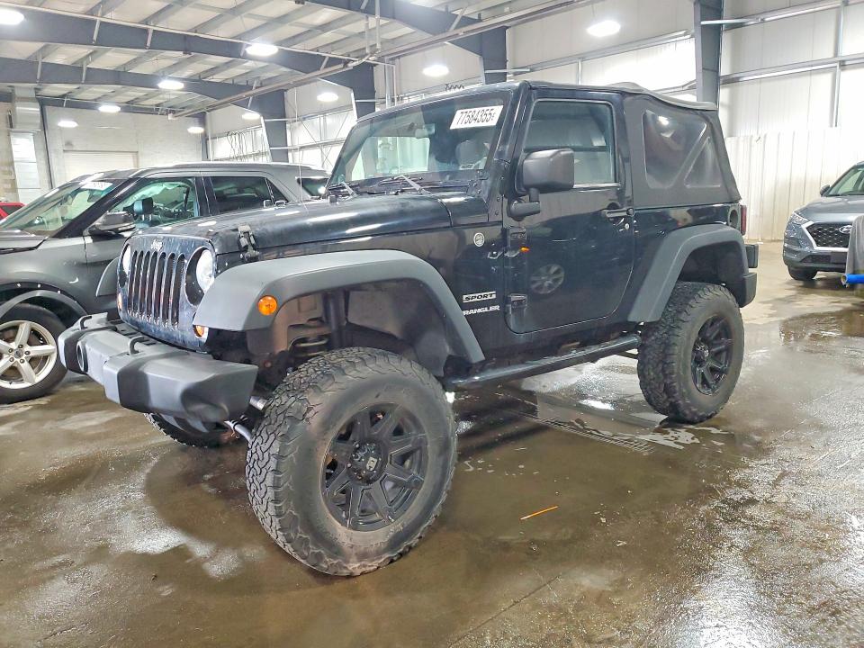 JEEP WRANGLER 2013 with VIN 1C4AJWAG2DL654485 - Photo from auction