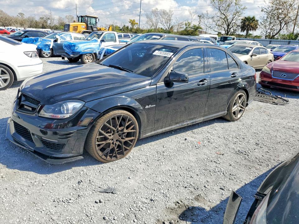 MERCEDES-BENZ C 2013 with VIN WDDGF7HB9DA849044 - Photo from auction