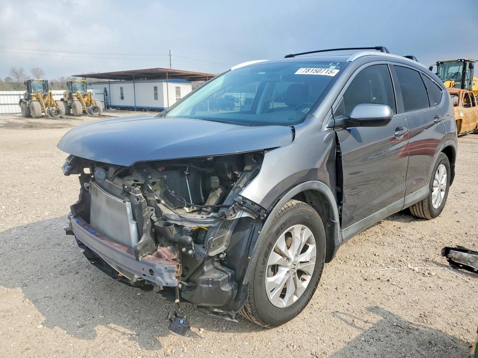 HONDA CR-V 2012 with VIN 2HKRM3H73CH502572 - Photo from auction