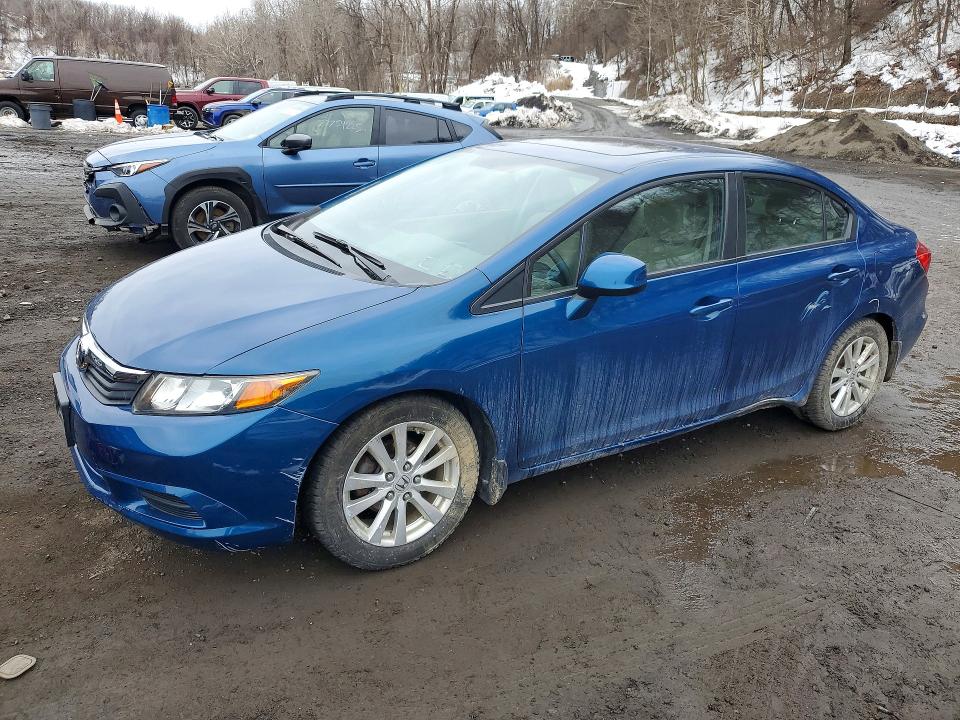 HONDA CIVIC EX 2012 with VIN 19XFB2F82CE315794 - Photo from auction