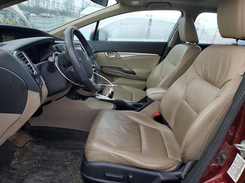 Photo 7 from auction – 2014 HONDA CIVIC EXL with VIN 19XFB2F91EE056906