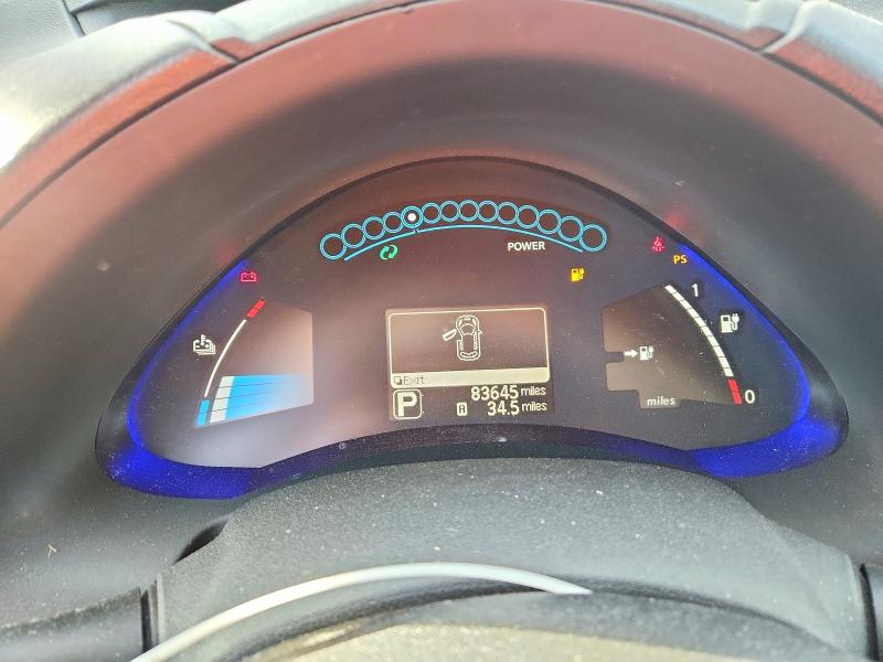 Photo 9 from auction – 2016 NISSAN LEAF with VIN 1N4BZ0CP4GC304695