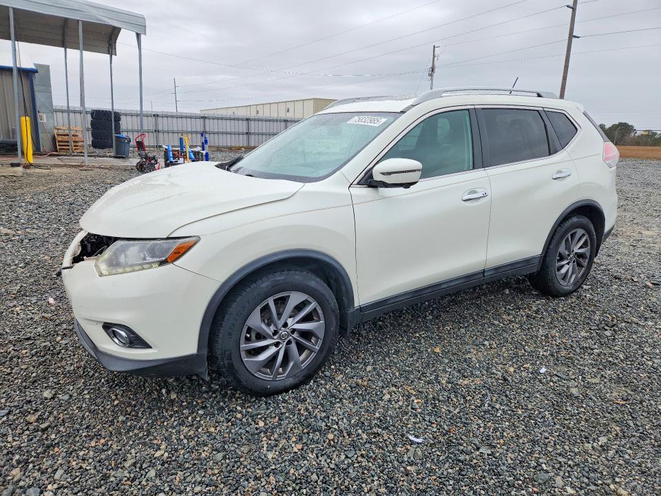 NISSAN ROGUE S 2016 with VIN 5N1AT2MT1GC747431 - Photo from auction