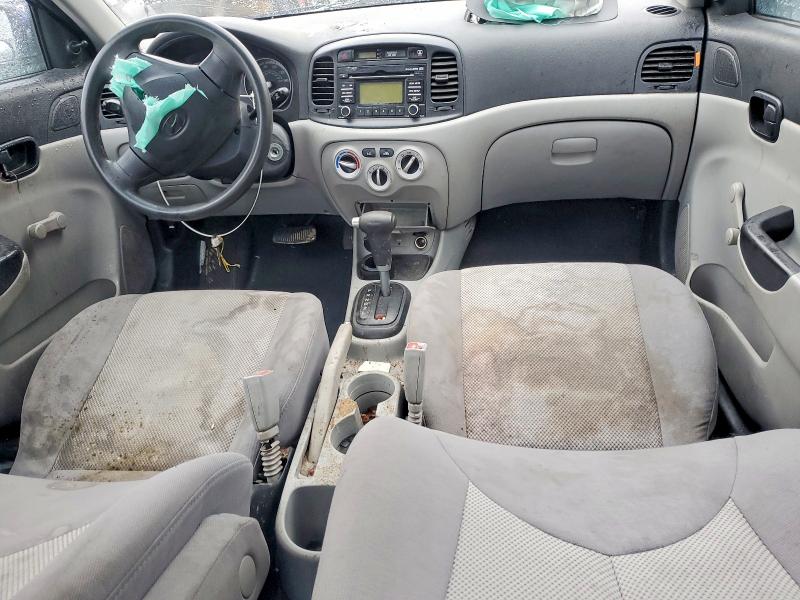 Photo 8 from auction – 2008 HYUNDAI ACCENT with VIN KMHCN46C38U236214